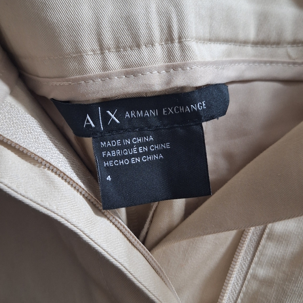 Armani Exchange Beige Woman Pants